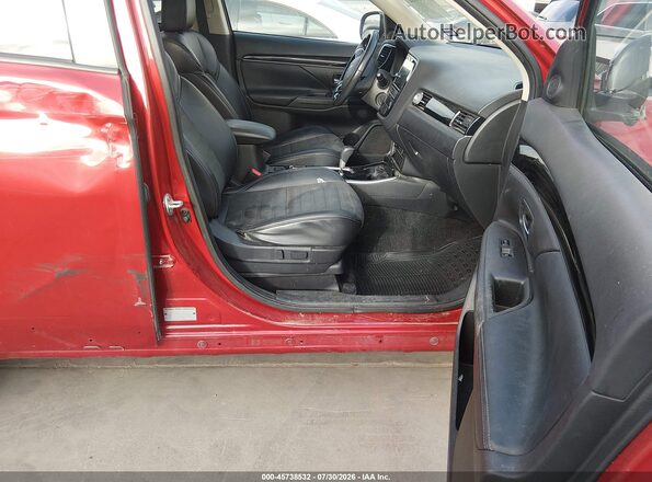 JA4AD3A3XKZ014600 2019 MITSUBISHI OUTLANDER Maroon Vista interior delantera