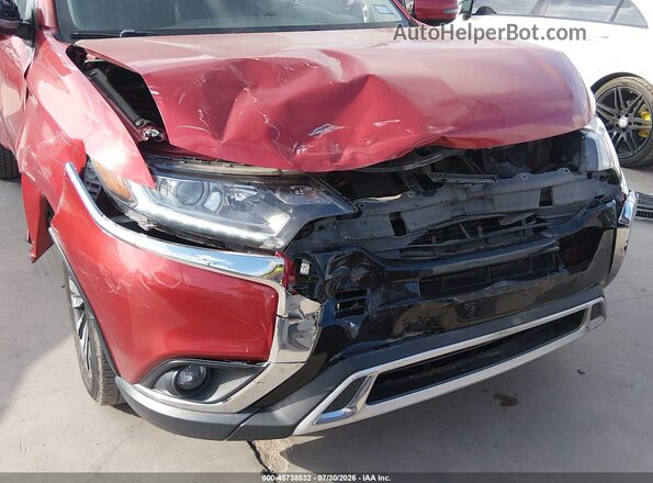 JA4AD3A3XKZ014600 2019 MITSUBISHI OUTLANDER Maroon 
