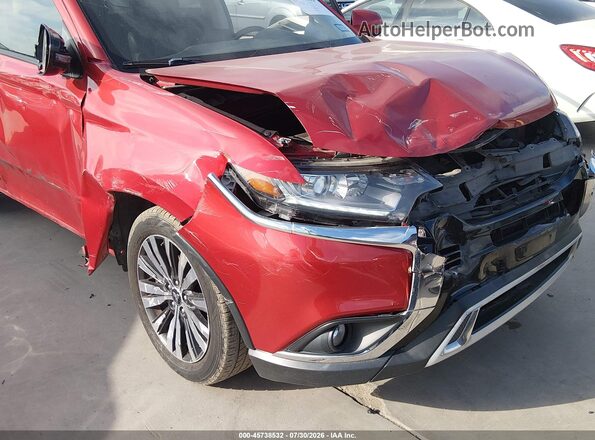JA4AD3A3XKZ014600 2019 MITSUBISHI OUTLANDER Maroon 