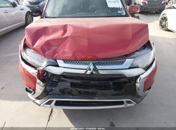 JA4AD3A3XKZ014600 2019 MITSUBISHI OUTLANDER Maroon Vista interior trasera