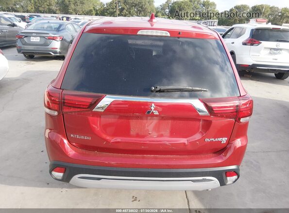 JA4AD3A3XKZ014600 2019 MITSUBISHI OUTLANDER Maroon 