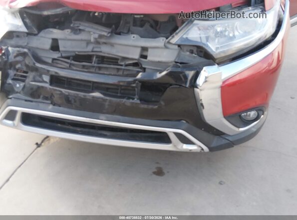 JA4AD3A3XKZ014600 2019 MITSUBISHI OUTLANDER Maroon 
