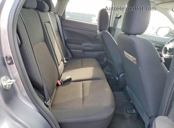 JA4AJ4AW0GZ608158 2016 MITSUBISHI RVR Gray უკანა სალონის ხედი