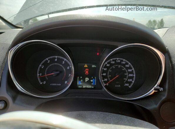 JA4AJ4AW3HZ604168 2017 MITSUBISHI RVR White Սարքավորումների վահանակի տեսք