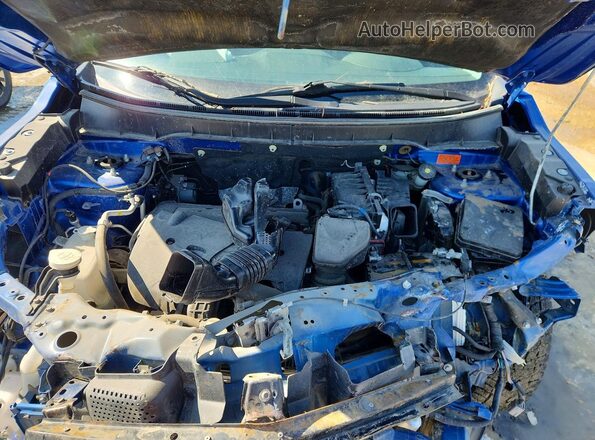 JA4AJ4AW3LU602510 2020 MITSUBISHI RVR Blue ძრავის განყოფილების ხედი