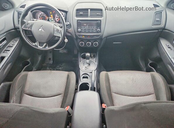 JA4AP3AU0HZ009107 2017 MITSUBISHI OUTLANDER Blue Առջևի վահանակի տեսք