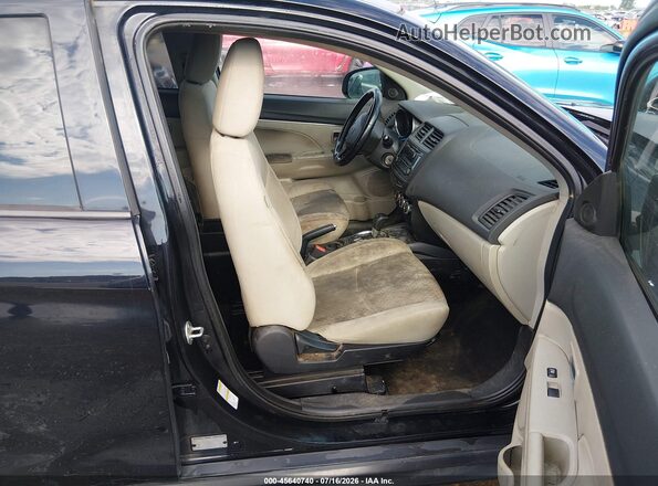 JA4AP3AU0HZ009771 2017 MITSUBISHI OUTLANDER SPORT Black Widok wnętrza z przodu