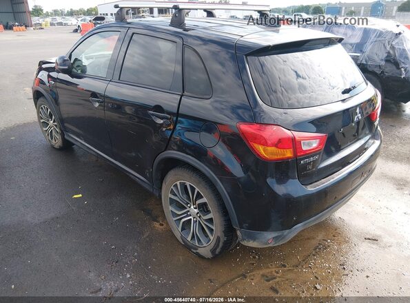 JA4AP3AU0HZ009771 2017 MITSUBISHI OUTLANDER SPORT Black Tył lewy