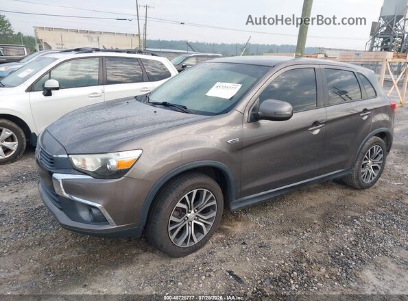 JA4AP3AU0HZ010628 2017 MITSUBISHI OUTLANDER SPORT Gray Przód lewy