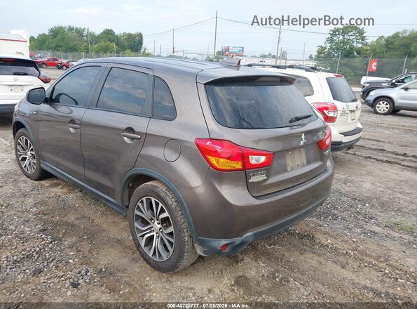 JA4AP3AU0HZ010628 2017 MITSUBISHI OUTLANDER SPORT Gray Tył lewy
