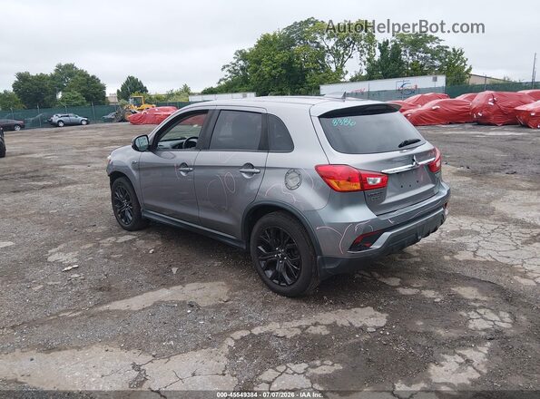 JA4AP3AU0JU003293 2018 MITSUBISHI OUTLANDER SPORT Gray Trasero izquierdo
