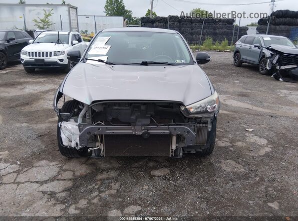 JA4AP3AU0JU003293 2018 MITSUBISHI OUTLANDER SPORT Gray Vista frontal