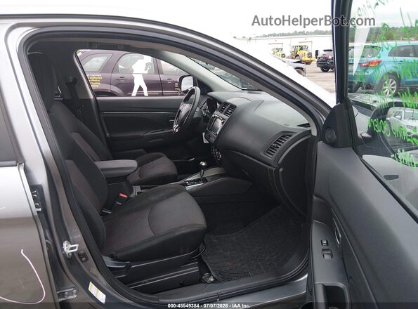 JA4AP3AU0JU003293 2018 MITSUBISHI OUTLANDER SPORT Gray Vista interior delantera