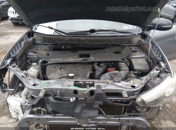 JA4AP3AU0JU003293 2018 MITSUBISHI OUTLANDER SPORT Gray Vista trasera