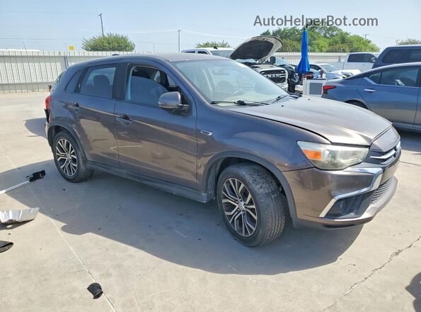 JA4AP3AU0JU017047 2018 MITSUBISHI OUTLANDER Brown Առջևի աջ