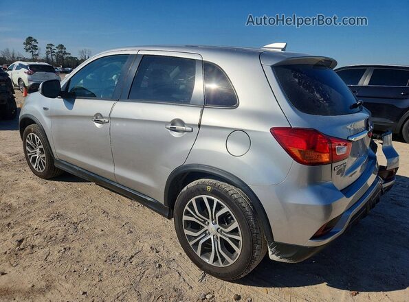 JA4AP3AU0KU007555 2019 MITSUBISHI OUTLANDER Silver Rear left