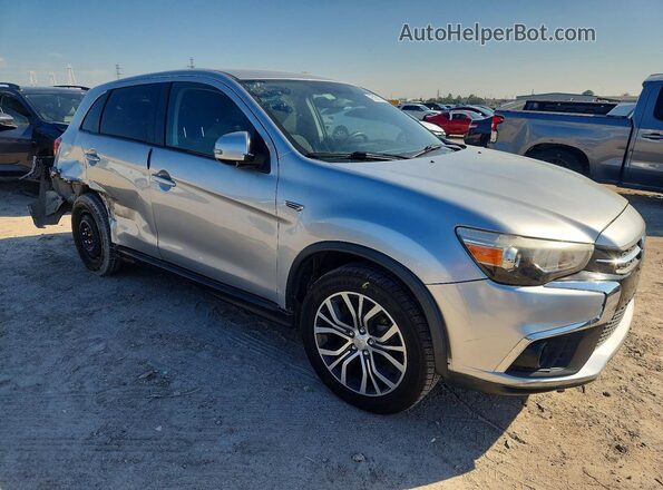 JA4AP3AU0KU007555 2019 MITSUBISHI OUTLANDER Silver Front right