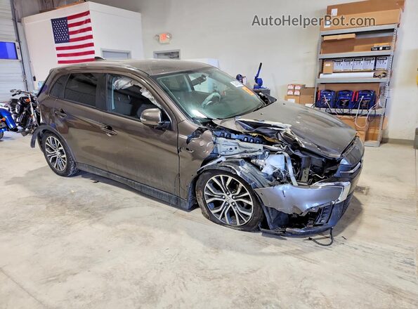 JA4AP3AU0KU033699 2019 MITSUBISHI OUTLANDER Gray Передня права чверть