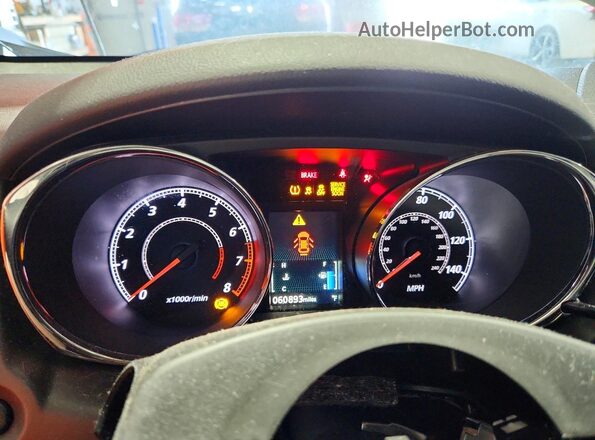 JA4AP3AU0KU033699 2019 MITSUBISHI OUTLANDER Gray Вид щитка приладів