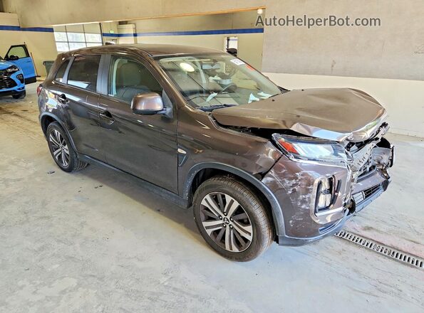 JA4AP3AU0LU003605 2020 MITSUBISHI OUTLANDER Brown Передня права чверть