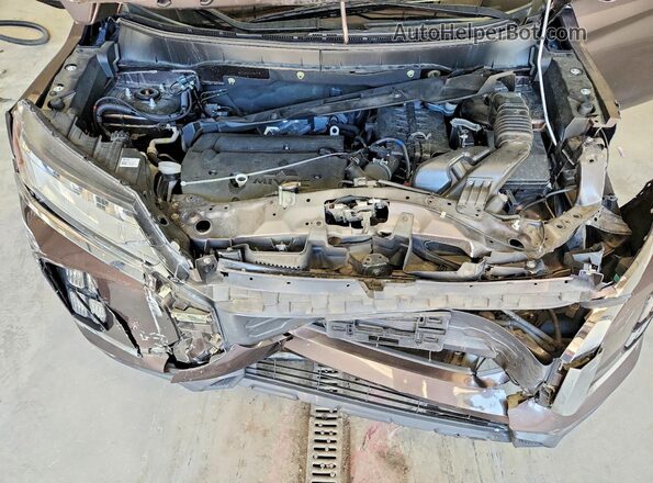 JA4AP3AU0LU003605 2020 MITSUBISHI OUTLANDER Brown Вид підкапотного простору