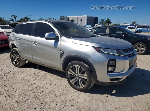 JA4AP3AU0LU005967 2020 MITSUBISHI OUTLANDER Silver Delantero derecho