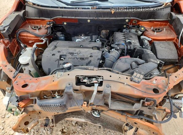 JA4AP3AU0LU009761 2020 MITSUBISHI OUTLANDER Orange Вид задньої частини салону