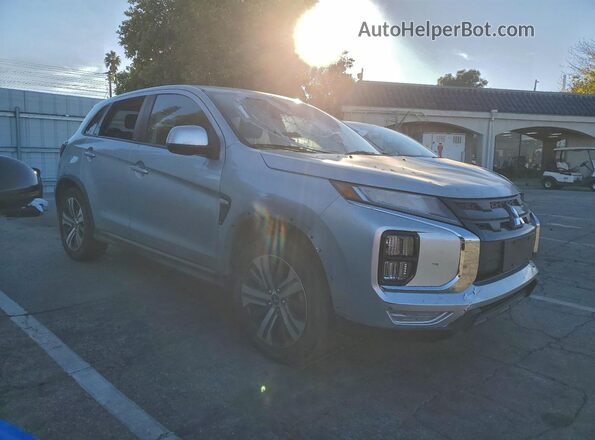JA4AP3AU0LU015091 2020 MITSUBISHI OUTLANDER Silver Передня права чверть