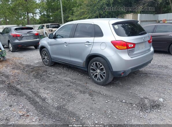 JA4AP3AU1GZ034337 2016 MITSUBISHI OUTLANDER SPORT Silver Trasero izquierdo