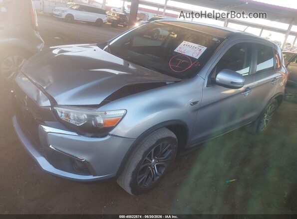 JA4AP3AU1GZ048139 2016 MITSUBISHI OUTLANDER SPORT Silver Առջևի ձախ երեք քառորդ տեսարան