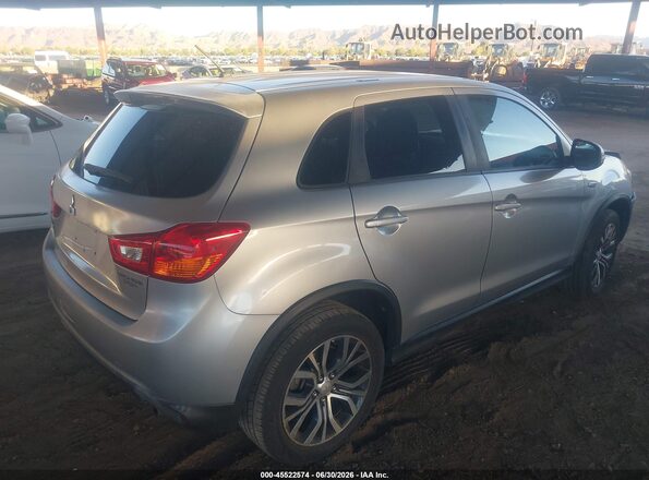 JA4AP3AU1GZ048139 2016 MITSUBISHI OUTLANDER SPORT Silver Հետևի աջ