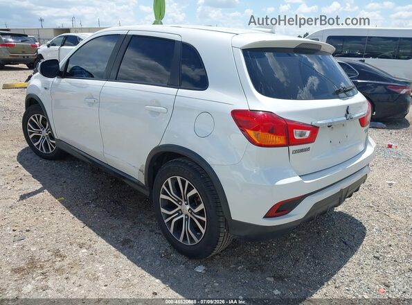 JA4AP3AU1JZ010448 2018 MITSUBISHI OUTLANDER SPORT White Հետևի ձախ