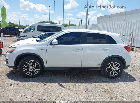 JA4AP3AU1JZ010448 2018 MITSUBISHI OUTLANDER SPORT White Սալոնի 360 աստիճան տեսք