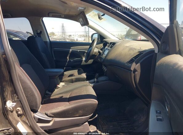 JA4AP3AU1KU007533 2019 MITSUBISHI OUTLANDER SPORT Черный Вид салона спереди