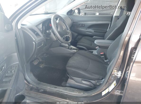 JA4AP3AU1LU003807 2020 MITSUBISHI OUTLANDER SPORT Brown Вид салону спереду