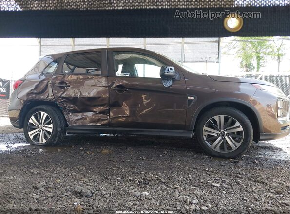 JA4AP3AU1LU003807 2020 MITSUBISHI OUTLANDER SPORT Brown Панорамний вид салону 360°