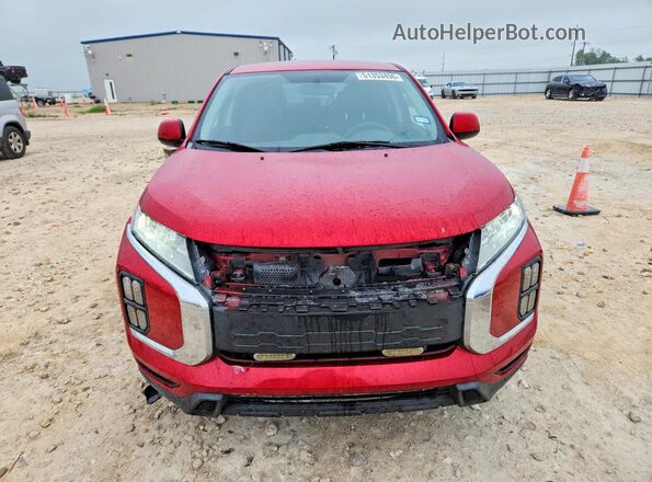 JA4AP3AU1LU014967 2020 MITSUBISHI OUTLANDER Red Widok z przodu