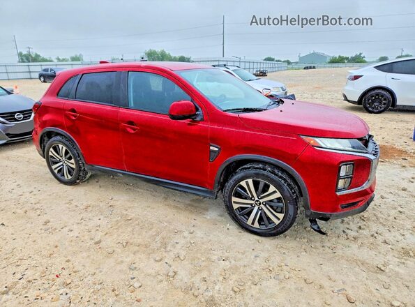 JA4AP3AU1LU014967 2020 MITSUBISHI OUTLANDER Red Przód prawy