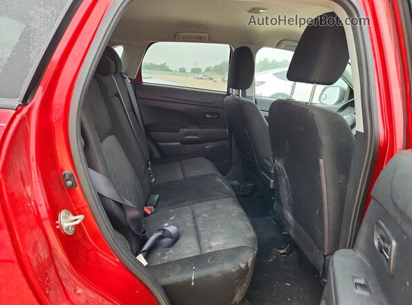 JA4AP3AU1LU014967 2020 MITSUBISHI OUTLANDER Red Widok wnętrza z tyłu