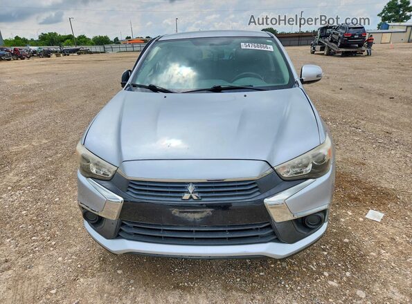JA4AP3AU2HZ041914 2017 MITSUBISHI OUTLANDER Silver Вид спереду