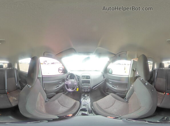 JA4AP3AU2HZ041914 2017 MITSUBISHI OUTLANDER Silver Панорамний вид салону 360°