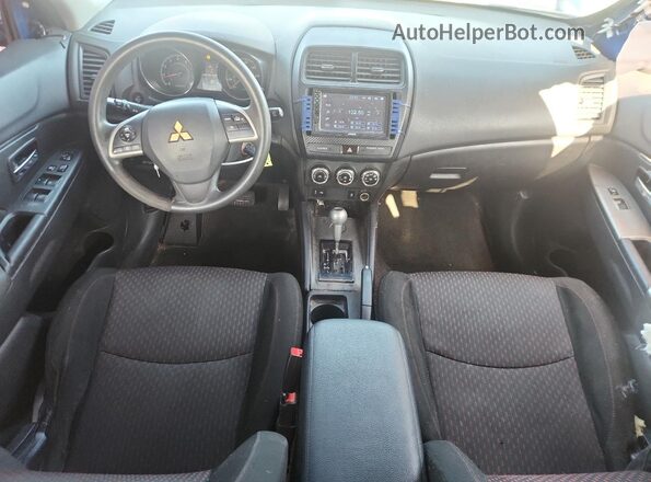 JA4AP3AU2JZ026397 2018 MITSUBISHI OUTLANDER Blue Առջևի վահանակի տեսք