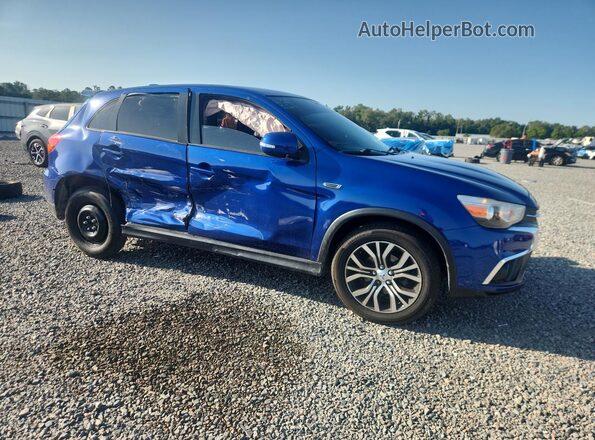 JA4AP3AU2JZ026397 2018 MITSUBISHI OUTLANDER Blue Առջևի աջ
