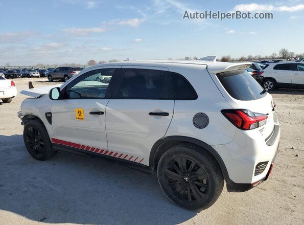 JA4AP3AU2LU025167 2020 MITSUBISHI OUTLANDER White Հետևի ձախ