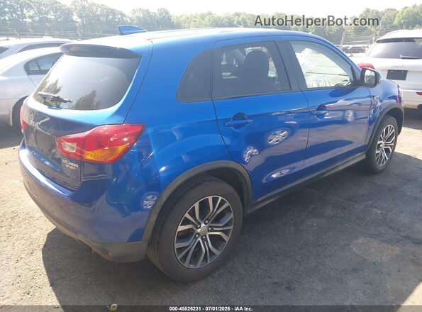 JA4AP3AU3HZ010249 2017 MITSUBISHI OUTLANDER SPORT Blue უკანა მარჯვენა