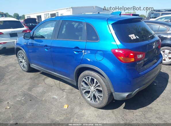JA4AP3AU3HZ010249 2017 MITSUBISHI OUTLANDER SPORT Blue უკანა მარცხენა