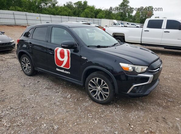 JA4AP3AU3KU024933 2019 MITSUBISHI OUTLANDER Black Передня права чверть