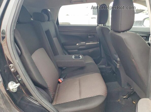 JA4AP3AU3KU024933 2019 MITSUBISHI OUTLANDER Black Вид задніх сидінь