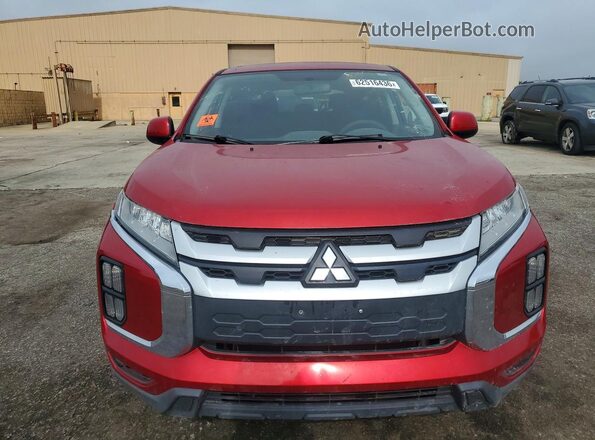JA4AP3AU3LU019829 2020 MITSUBISHI OUTLANDER Red Vista frontal