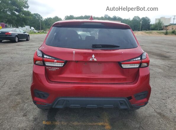 JA4AP3AU3LU019829 2020 MITSUBISHI OUTLANDER Red Vista trasera